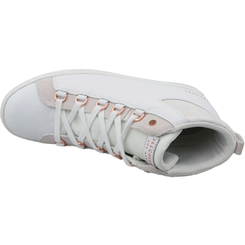 Boty Skechers Side Street Core-Set Hi W 73581-WHT bílý 2