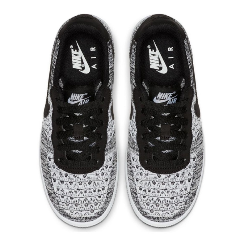 Nike Air Force 1 Flyknit 2.0 Gs Jr BV0063-001 černá vícebarevný 2 Nike Air Force 1 Flyknit 2.0 Gs Jr BV0063-001 černá vícebarevný 2