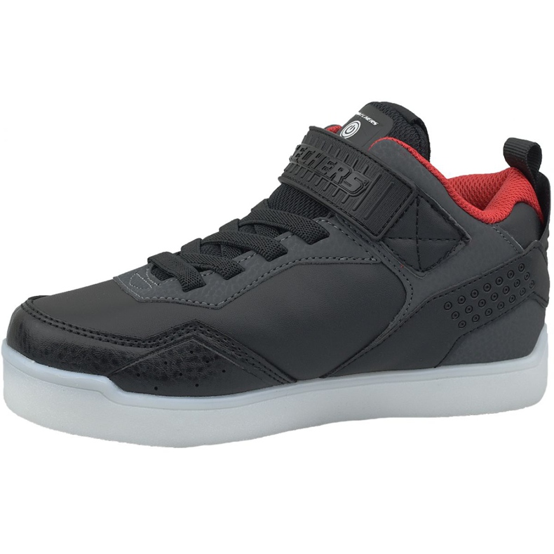 Boty Skechers Energy Lights Jr 90613L-BKRD černá 1