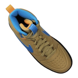 Nike Court Borough Mid Boot 2 (GS) Jr BQ5440-701 žlutá 1