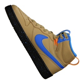 Nike Court Borough Mid Boot 2 (GS) Jr BQ5440-701 žlutá 5