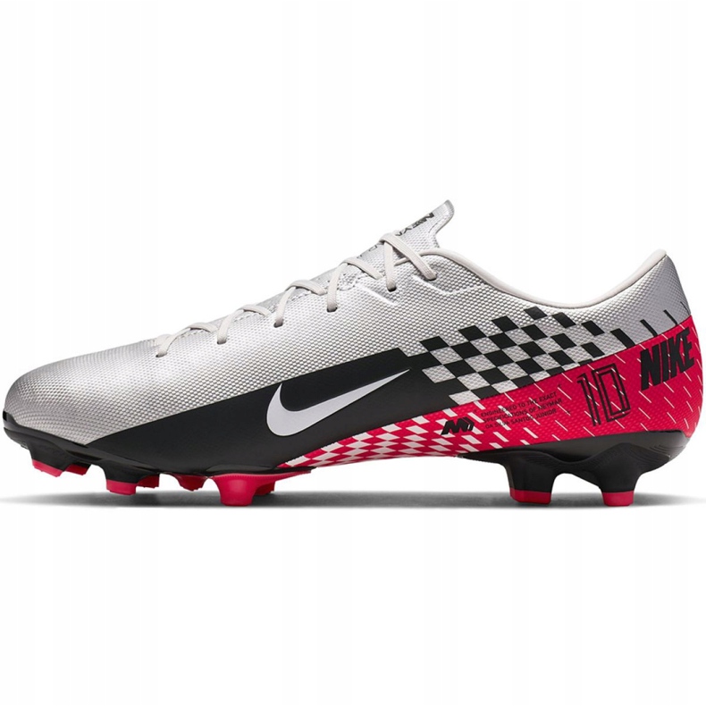 Kopačky Nike Mercurial Vapor 13 Academy Neymar FG / MG M AT7960-006 šedá šedá 2