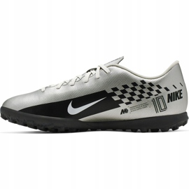 Kopačky Nike Mercurial Vapor 13 Club Neymar Tf M AT8000-006 šedá stříbro 2
