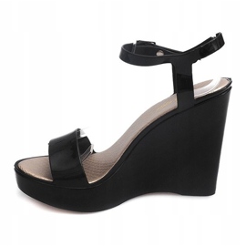 Meliski Open Wedge 88-59 Black černá 2