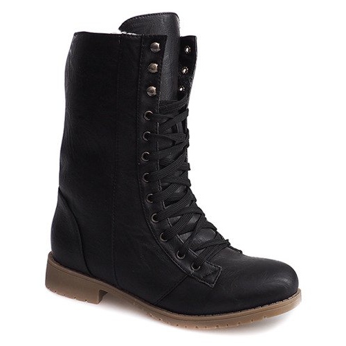 Teplé boty Jodhpur Fur 1053 Black černá 2