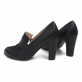 Boty na baru D11 černé černý 1