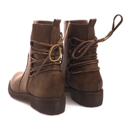 Vysoké boty 55435 Khaki vícebarevný zelený 2