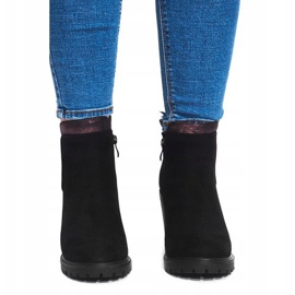 Boty na sloupku BG-76 černé černý 1