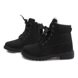 Teplé dřevěné mašle TL0130-1 černé černý 1