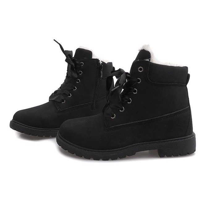 Teplé dřevěné mašle TL0130-1 černé černá 1