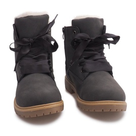 Teplé luky Timberki TL0130-2 šedé šedá 1