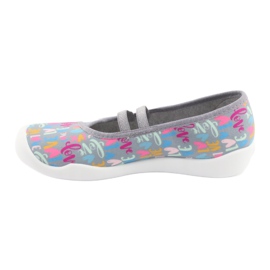 Dětská obuv Befado 116Y261 modrý růžový šedá zelená žlutá 2