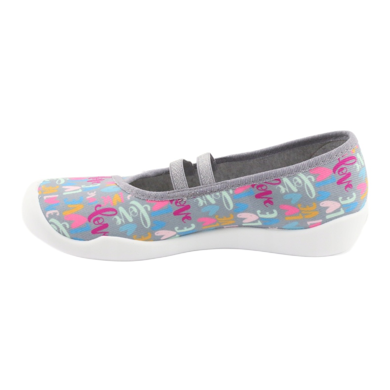 Dětská obuv Befado 116Y261 modrý růžový šedá zelená žlutá 2