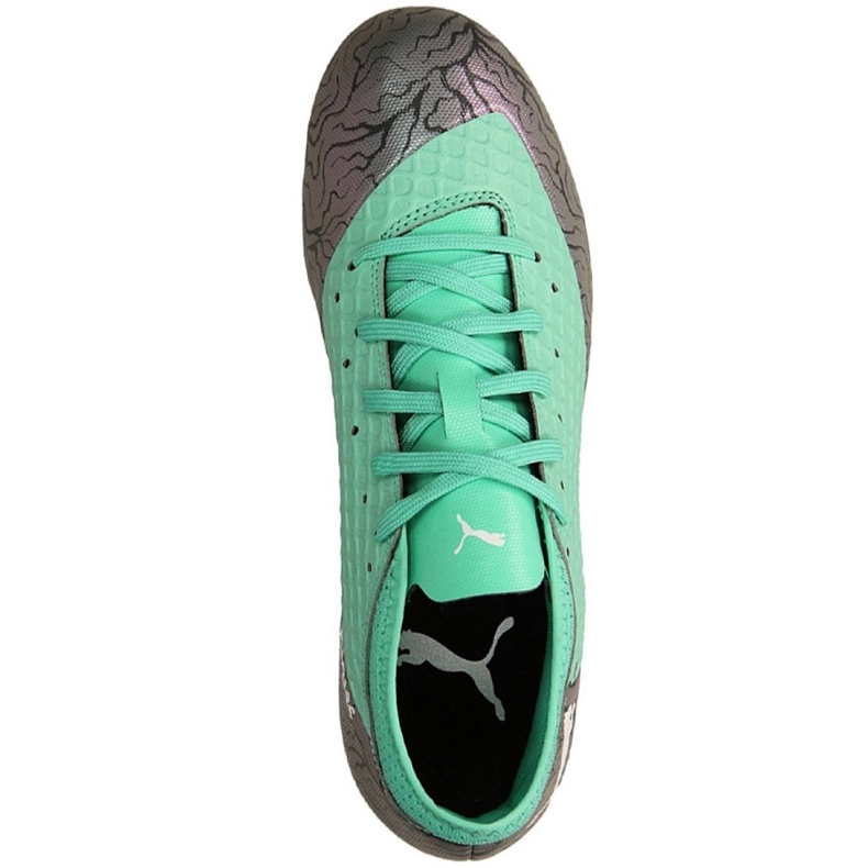 Kopačky Puma Future 2.4 Fg Ag Jr 104844 01 šedá zelená 2 Kopačky Puma Future 2.4 Fg Ag Jr 104844 01 šedá zelená 2