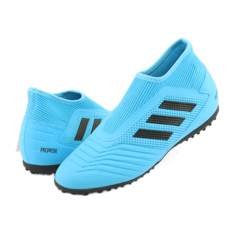 Kopačky Adidas Predator 19.3 Ll Tf Jr EF9041 modrý 3