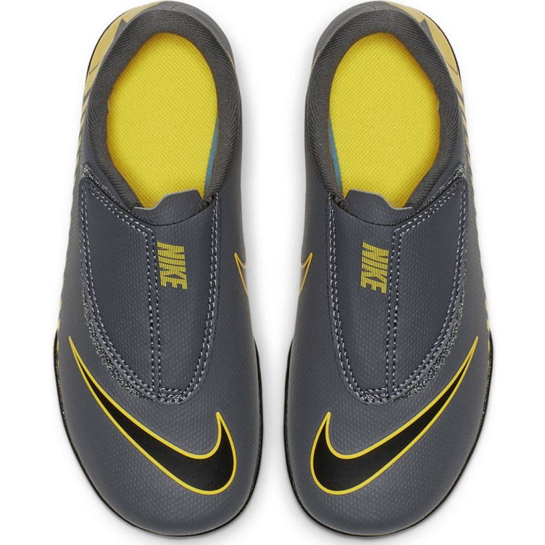 Kopačky Nike Mercurial Vapor 12 Club Tf Jr AH7357-070 vícebarevný šedá 2