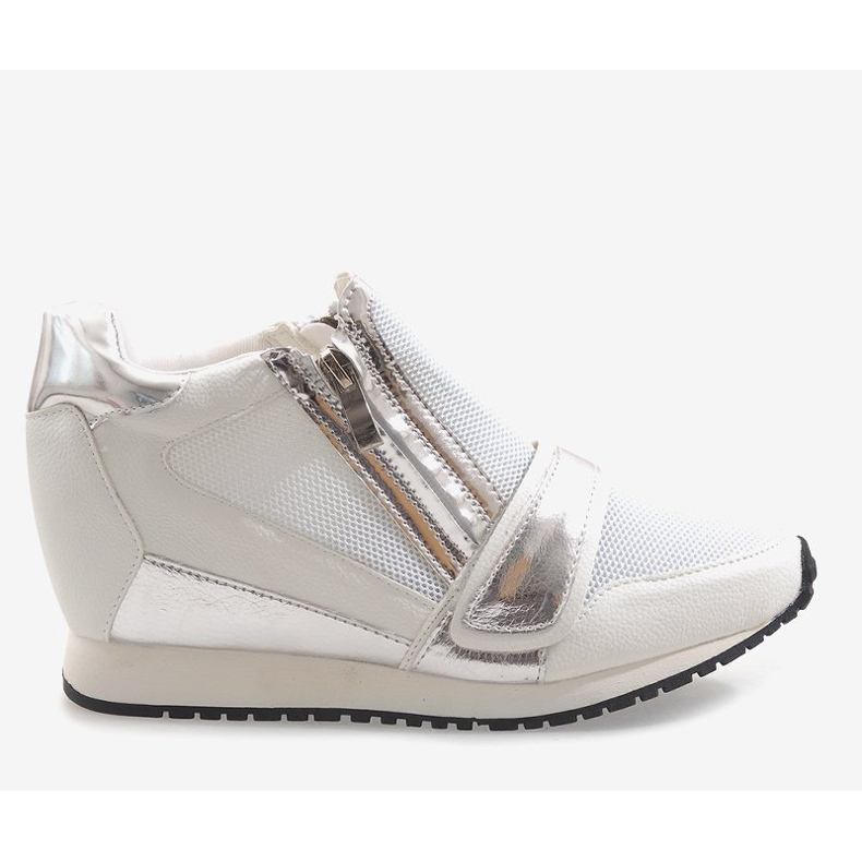 Módní jednoduché tenisky SK48 bílé bílý 2