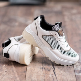 SHELOVET Pohodlná sportovní obuv bílý 1