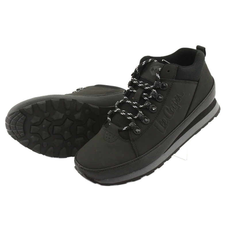 Černá zimní pánská obuv Lee Cooper 19-20-011 černý 4