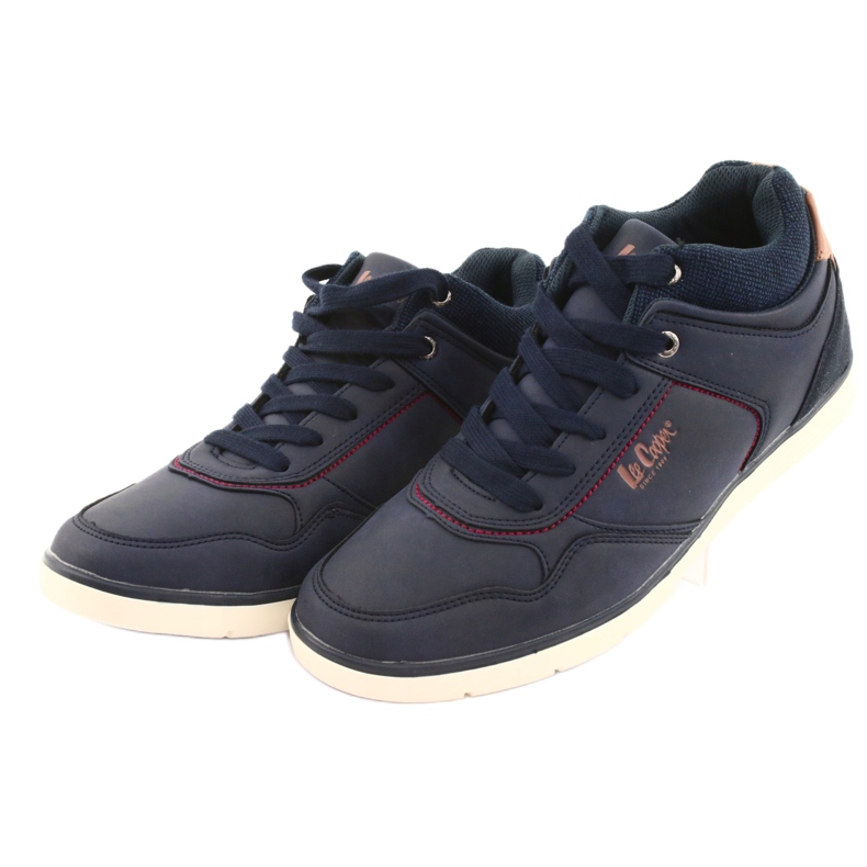 Pánská obuv Lee Cooper 19-29-032B námořnická modrá hnědý námořnická modř 3