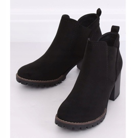 Černé kozačky Jodhpur černé 8B879 Black černý 1