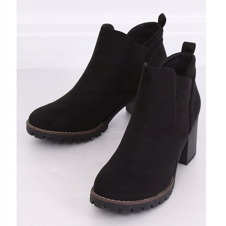 Černé kozačky Jodhpur černé 8B879 Black černý 1