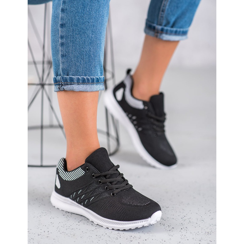 SHELOVET Lehké sportovní boty černá 1