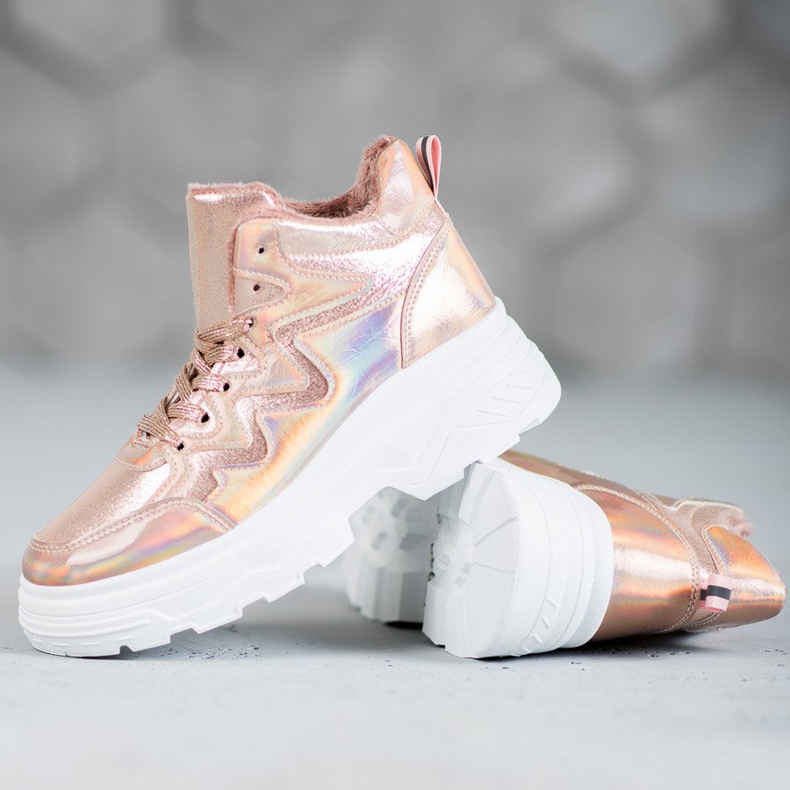 Seastar Teplé tenisky růžový 1