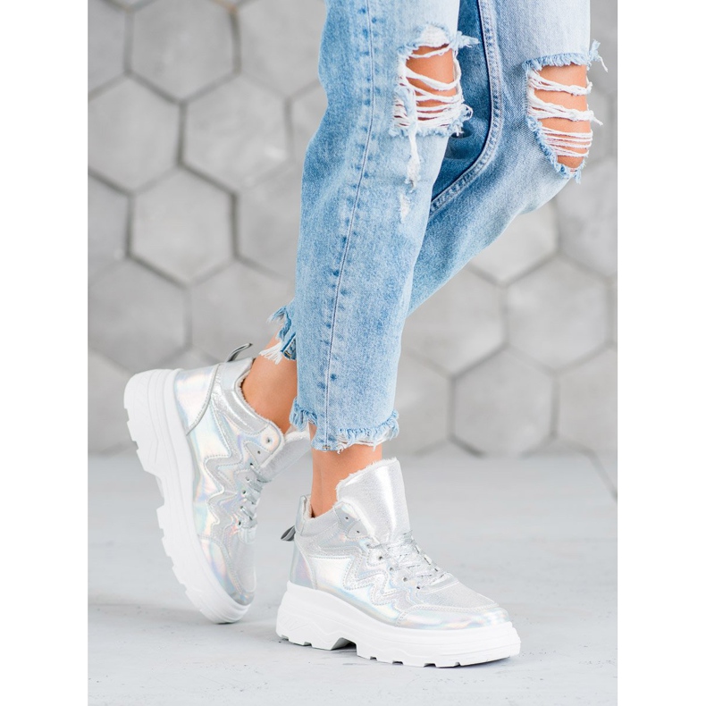 Seastar Teplé tenisky šedá 1