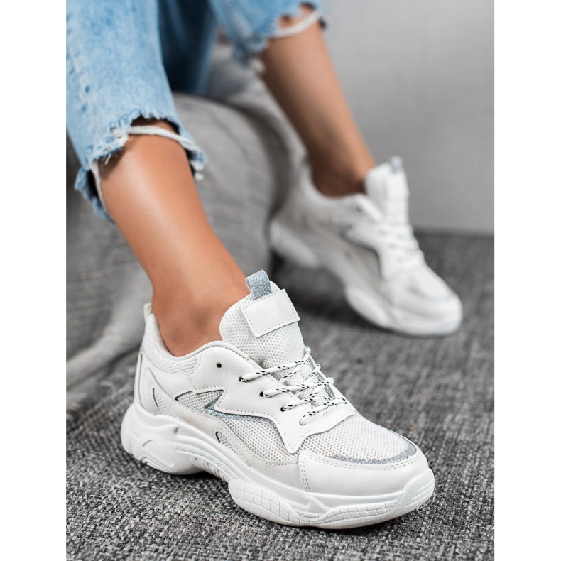 SHELOVET Klasická sportovní obuv bílý 2