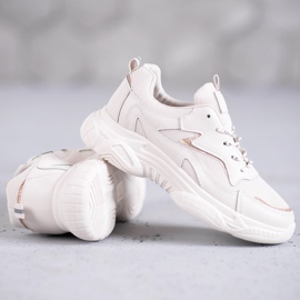 SHELOVET Klasická sportovní obuv hnědý 1