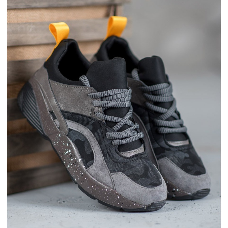 Muto Pohodlné tenisky Moro šedá 1