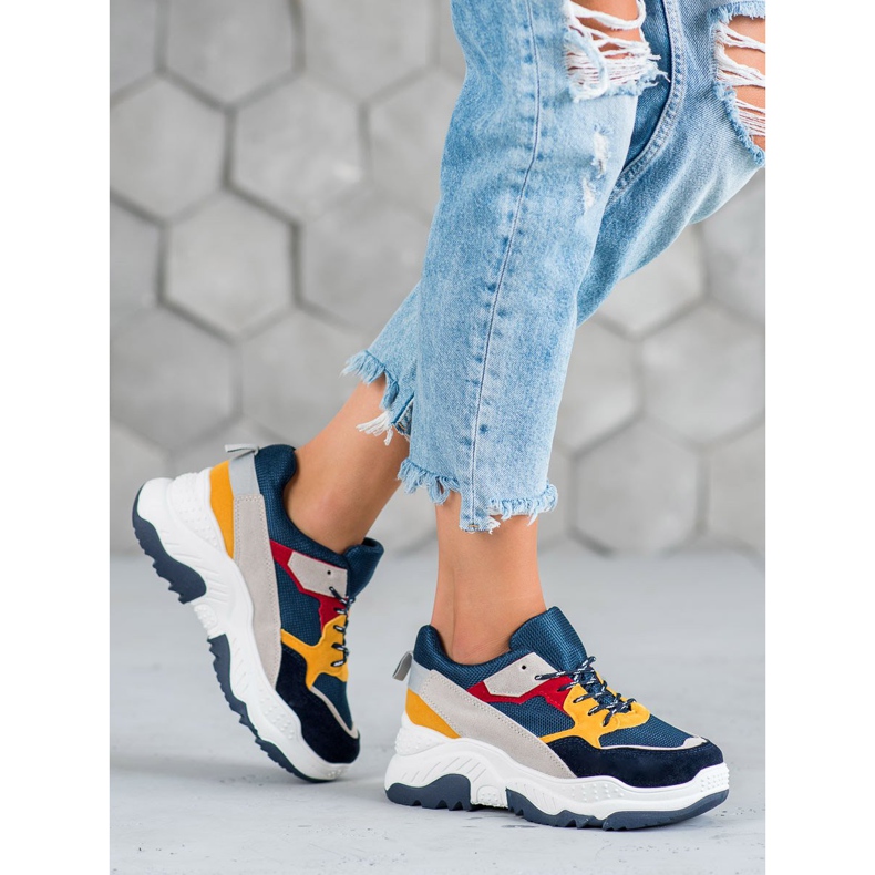 SHELOVET Vícebarevné tenisky vícebarevný 1