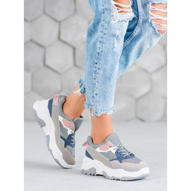 SHELOVET Vícebarevné tenisky vícebarevný 1