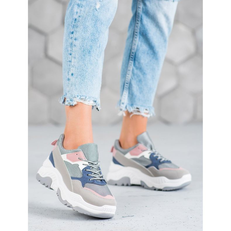 SHELOVET Vícebarevné tenisky vícebarevný 2