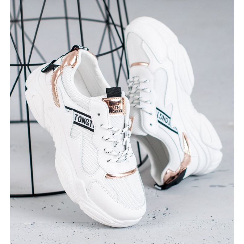 SHELOVET Pohodlná sportovní obuv bílý 1