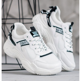 SHELOVET Pohodlná sportovní obuv bílý 1