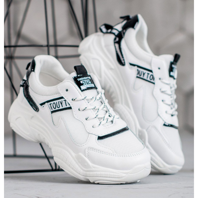 SHELOVET Pohodlná sportovní obuv bílý 1