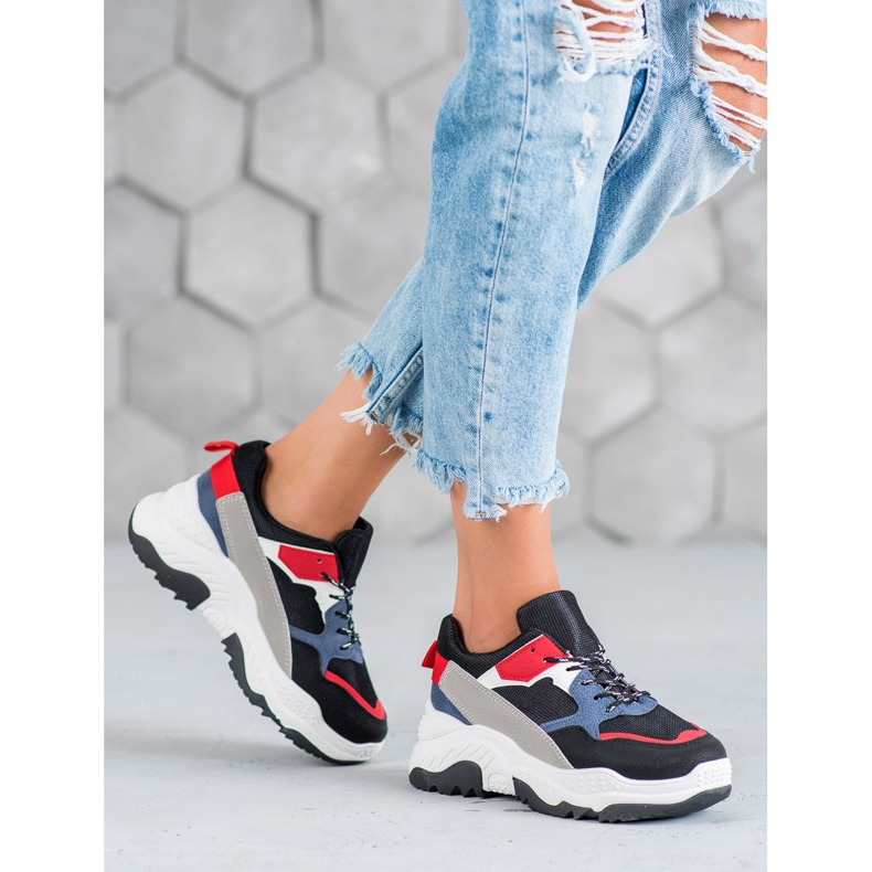 SHELOVET Vícebarevné tenisky vícebarevný 1 SHELOVET Vícebarevné tenisky vícebarevný 1