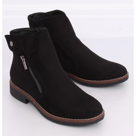 Dámské černé boty Jodhpur 8B908 Black černá 2