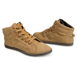 Vysoké tenisky Konwers TD010 Camel hnědý 1