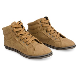 Vysoké tenisky Konwers TD010 Camel hnědý 2