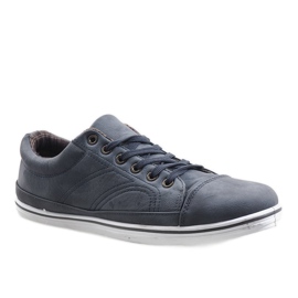 Módní vysoké tenisky TL345 Navy Blue námořnická modř 1