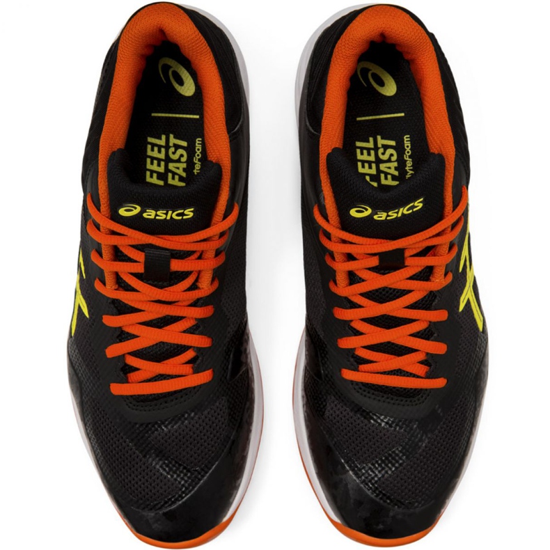 Volejbalové boty Asics Netburner Ballistic Ff Mt M 1051A003 003 černá černá 1