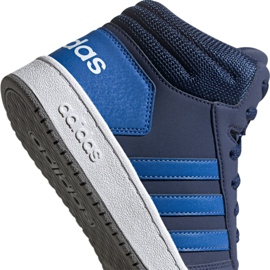 Boty Adidas Hoops Mid 2.0 Jr EE6707 námořnická modř 2