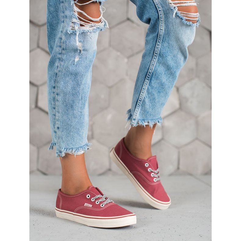 SHELOVET Pohodlné tenisky červené 2