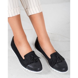 SHELOVET Páni s třásněmi černý 1