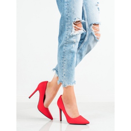 Diamantique Klasické červené vysoké podpatky červený 2