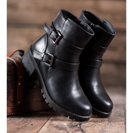 Abloom Pracovníci ekologické kůže černý 2