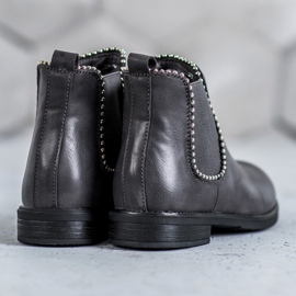 SDS Chelsea boty s tryskami šedá 1